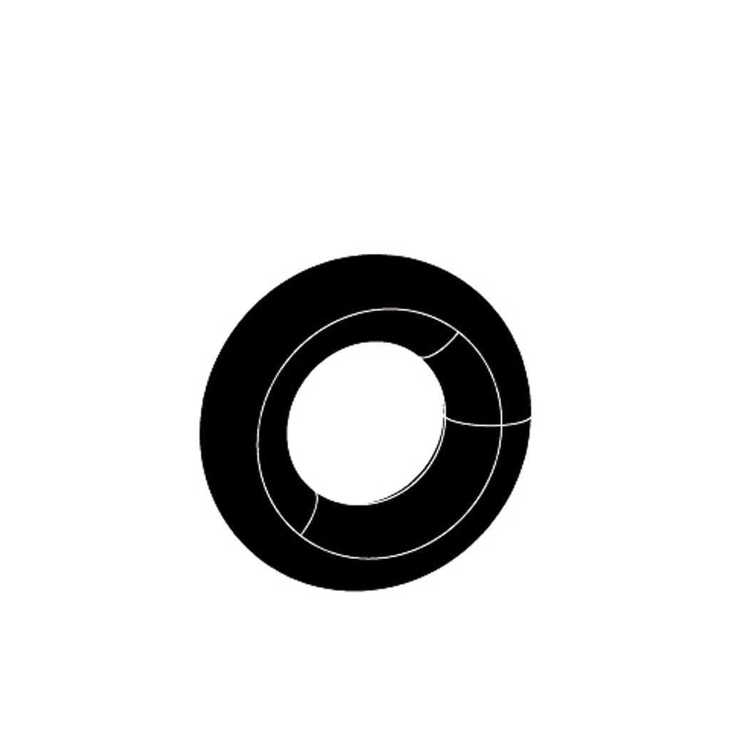 Exhaust Rubber - Universal Ring Rubber Inside Diameter (32mm), Outside Diameter (57mm)